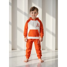 Stilera Erkek Çocuk A Baskılı Cepli Mevsimlik Alt Üst Takım