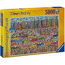 - 5000 Parça Puzzle James Rizzi Şehir