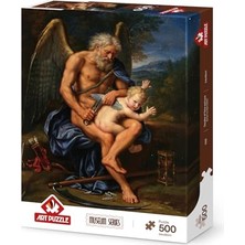 HDY Store Art Puzzle 500 Parça Zaman ve Aşkın Savaşı Puzzle Kız Çocuklar İçin Eğlenceli Tasarım