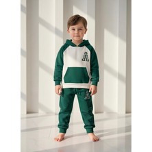 Stilera Erkek Çocuk A Baskılı Cepli Mevsimlik Alt Üst Takım