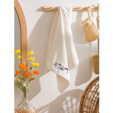 LC Waikiki Lcw Home Nakışlı Yüz Havlusu