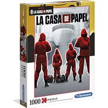 Clementoni - 1000 Parça La Casa De Papel Yetişkin Puzzle - 1