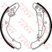TRW Zengemtx Arka Fren Kampana Balata Octavia-Caddy 97-02