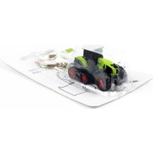 Claas Axion 960 Terra Yeşil Traktör Metal Anahtarlık, Universal Hobbies UH5858
