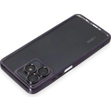 Paradise Sda  Realme C53 Kılıf  Lensli Silikon - Mor 4523