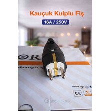 Orel Kauçuk Kulplu Fiş