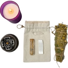 Anima Glow Hava Elementi Meditasyon/Ritüel Seti – Zihin Açıklığı, Ilham ve Hafiflik