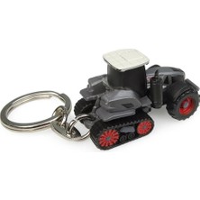 Claas Axion 960 Terra Gri Traktör Metal Anahtarlık, Universal Hobbies UH5873