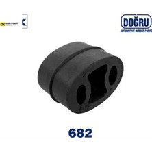 Dogru Kaucuk Egzoz Lastiği  Corsa B  852516/ 90467447 Doğru Kauçuk DK-682