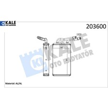 Kalorifer Radyatörü 2 Sira Transit V347 Kale Radyatör  40347007   0288912AB