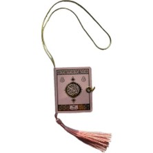 Araba Için Mini Kuranı Kerim Araba Kuranı Pembe Renk