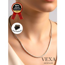 Vexa Aksesuar Premium Aristo Model Erkek Çelik Kolye – Kahediyerarmaz 316L Çelik – Kutulu