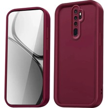 Zengemtx Newface Xiaomi Redmi Note 8  Kılıf Viera Silikon - Bordo