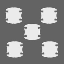 Araba Araç Otomobil Kapı Kolu Kendinden Yapışkanlı 85X75 mm Çizik Önleyici Koruyucu Bandı 5'li Bant