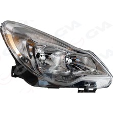 GVA Zengemtx Far Sağ Krom Motorlu Opel Corsa D 11-15