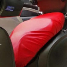 Vi Caro (265) Motosiklet Deri Sele Kılıfı Örtüsü Brandası Arora Cappucino ile Uyumlu