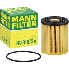 Mann Filter Yağ Filtresi Hu 816/2 x (Bmw)