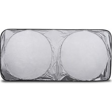 142X67 cm Araç Ön Cam Güneşlik Araç Ön Cam Koruyucu Araç Perdesi Araç Güneşlik Koruyucu Branda