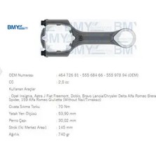 Bmy Piston Kolu     Astra J-Insignia-Doblo  2.0dtj  A20DTJ/Z20DTJ 55568466/ 55597894/ 46472681