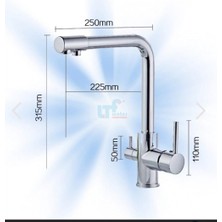 Arıtmax Musluk 3 Yollu