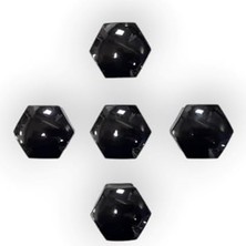 Tekerlek Bijon Kapağı Siyah 5 Adet 1Z0601173 Skoda Citigo ile Uyumlu 2012-2020