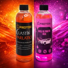 Protek Ultra Parlak Hızlı ve Pratik Cila+Lastik Parlatıcı
