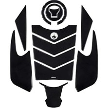 13 Parça Honda NX500 2025 ile Uyumlu Kaydırmaz Tank Pad – 6d Karbon | Çizilmeye Karşı Kalkan, Motosiklet Tank Pad | Üstün Kavrama – GC26