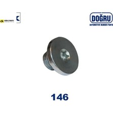 Dogru Kaucuk Karter Tapası  Vectra B-Astra G-Aveo--Corsa C-Corsa B-Vectra C-Astra H  00652477/ 96023264/ 1722061/ 1 Doğru Kauçuk DK-146