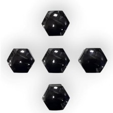 Tekerlek Bijon Kapağı Siyah 5 Adet 1Z0601173 Skoda Roomster ile Uyumlu 2006-2010