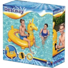 isiltikidsmoda Bestway Tutunmalı Lama Binici 129X110 cm - 41434 (Lisinya)
