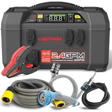 AW401 12V 2500AMP Li-Polimer Akıllı Akü Takviye + Pompa + Basınçlı Yıkama + Powerbank + LED Lamba
