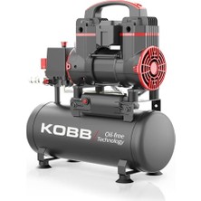 Kobb KBK8S 1.2hp 8lt 8bar Yağsız Sessiz Taşınabilir Hava Kompresörü