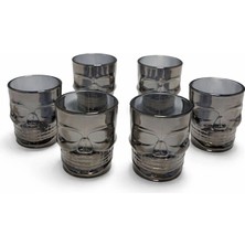 Magicool 6'lı Kurukafa Cam Shot Bardağı ALK5115