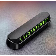 Orret Home Araç Içi Park Oto Numaratörü Mıknatıslı Fosforlu