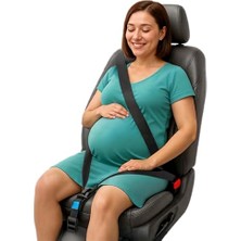 Karf Momsafe Hamile Emniyet Kemeri Aparatı, Araç Koltuğu Için Güvenlik Kemeri Düzenleyici, Siyah, Gebelik Döneminde Konforlu Sürüş