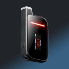 Pro Dijital Alkolmetre | USB Şarjlı, LED Ekranlı, Hızlı ve Hassas Promil Ölçer