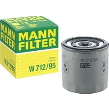 Mann-Fılter Orijinal Mann-Fılter Yağ Filtresi W 712/95 (Vw Group)