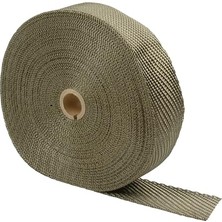 Lav Kaya Teknolojili Titanyum Egzoz Isı Sargısı - 2" x 100" - Egzoz Boruları Için Isı Sargısı, Esnek Egzoz Sarma Bandı, 2000 ° F Doğrudan Isıya ve 3000 ° F Aralıklı Isıya Dayanır