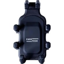 CT-M10 Telefon Tutucu Titreşim Önleyici Motosiklet Gidon Ayna Montajlı 8 Pençeli Sabitleme