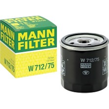 Mann Filter W 712/75 Yağ Filtresi (Opel)