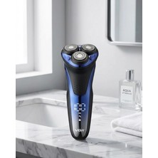 MiraLive 3 Başlıklı Elektrikli Tıraş Makinesi Su Geçirmez Dijital Göstergeli