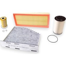 1.6 Dizel Cay Motor Mann Filtre Seti Seat Altea Xl ile Uyumlu 2008-2015