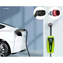 Mev 22KW / 3.5kw Ayarlanabilir Taşınabilir Elektrikli Araç Şarj Cihazı