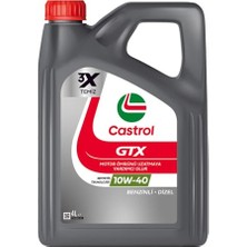 Castrol Gtx 10W-40 4 Litre Motor Yağı