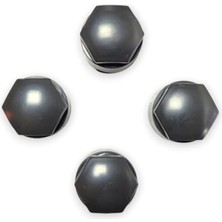 Şifreli Bijon Kapağı Koyu Gri 4 Adet 4M0601173A Audi ile Uyumlu A8 2018-2021