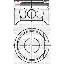 Piston Segman 79,5mm Std Clıo-Megan-Scenic-Modus   Yenmak 31-04171