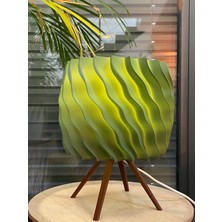 KS Dalga Desenli Masa Üstü Abajur