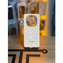 Avcı Teknoloji Market Redmi Note 14 Pro Uyumlu Özel Tasarım Sevimli Figürlü Deri Dokulu Telefon Kılıfı