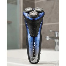 MiraLive Şarjlı Elektrikli Sakal Tıraş Makinesi LED Ekranlı Islak Kuru Kullanım