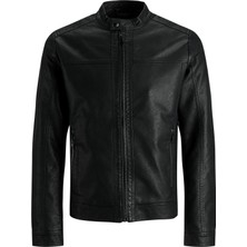 Jack & Jones Erkek Mont Jcoshawn Siyah Günlük Model 12182461 Şık Tasarım